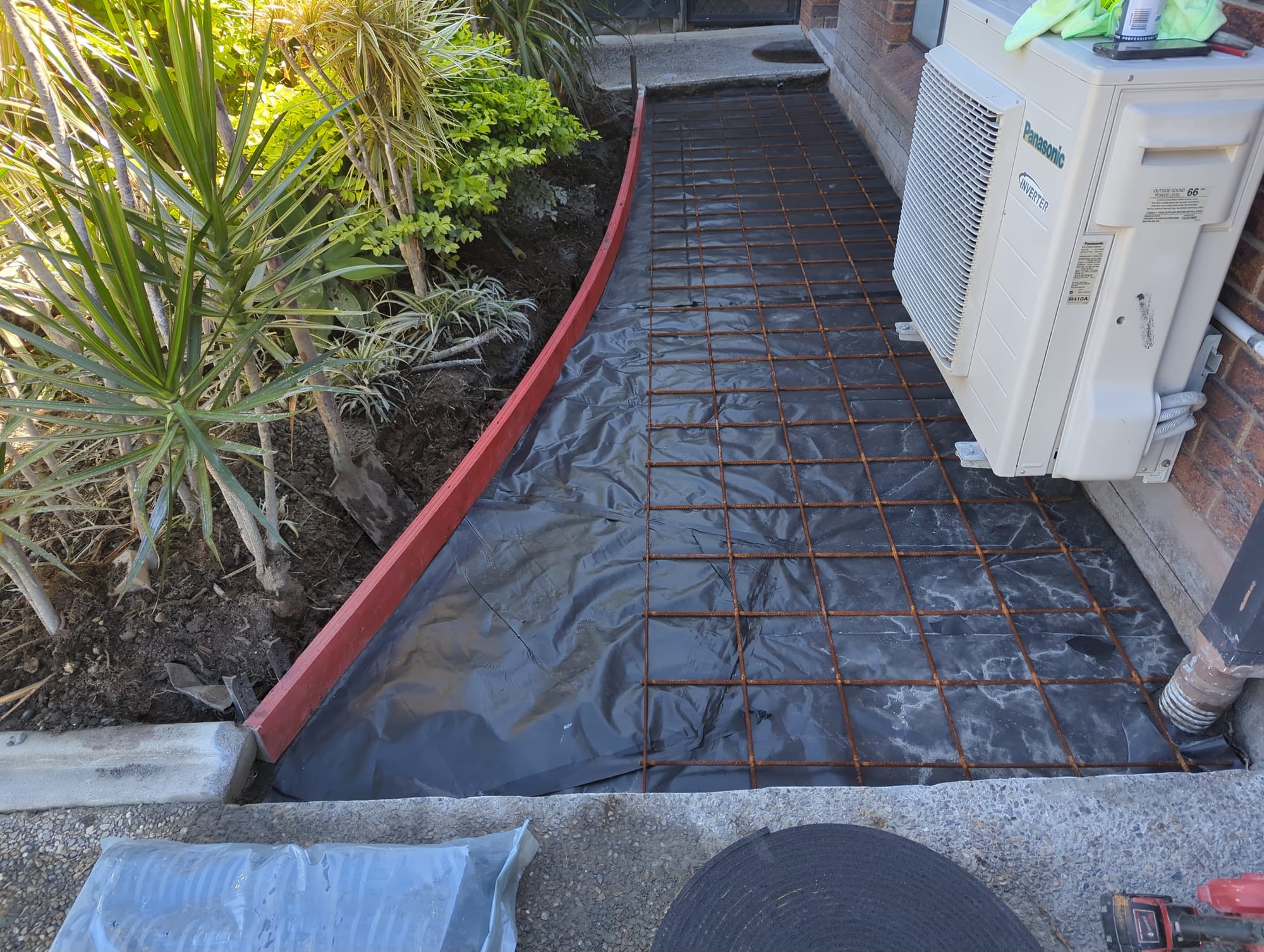 pre pour concrete image
