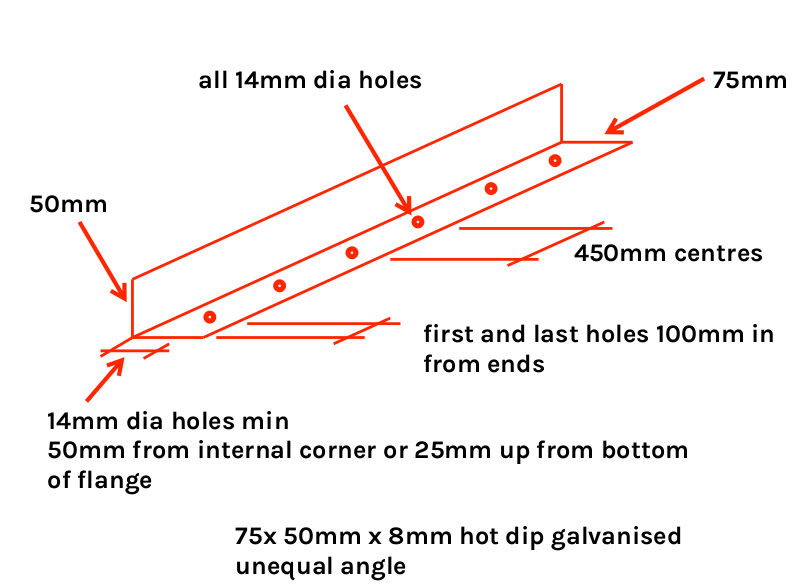 frame overhang repair detail