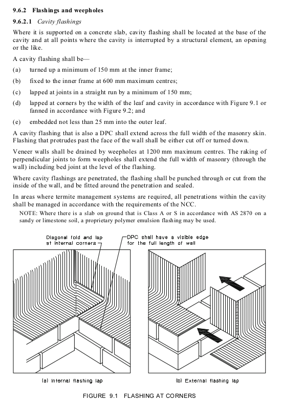 What is the difference between a DPC and a Cavity Flashing?