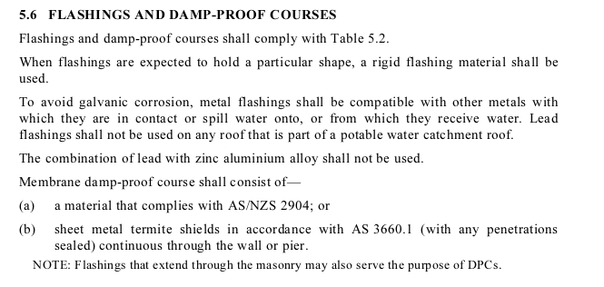 What is the difference between a DPC and a Cavity Flashing?